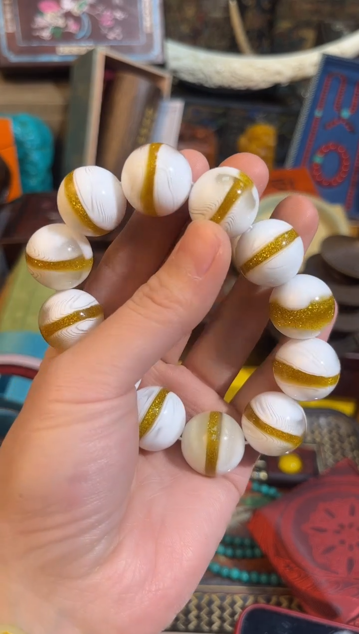 【闪购商品】蜜蜡手链未镶嵌54耶耶耶耶耶耶耶耶