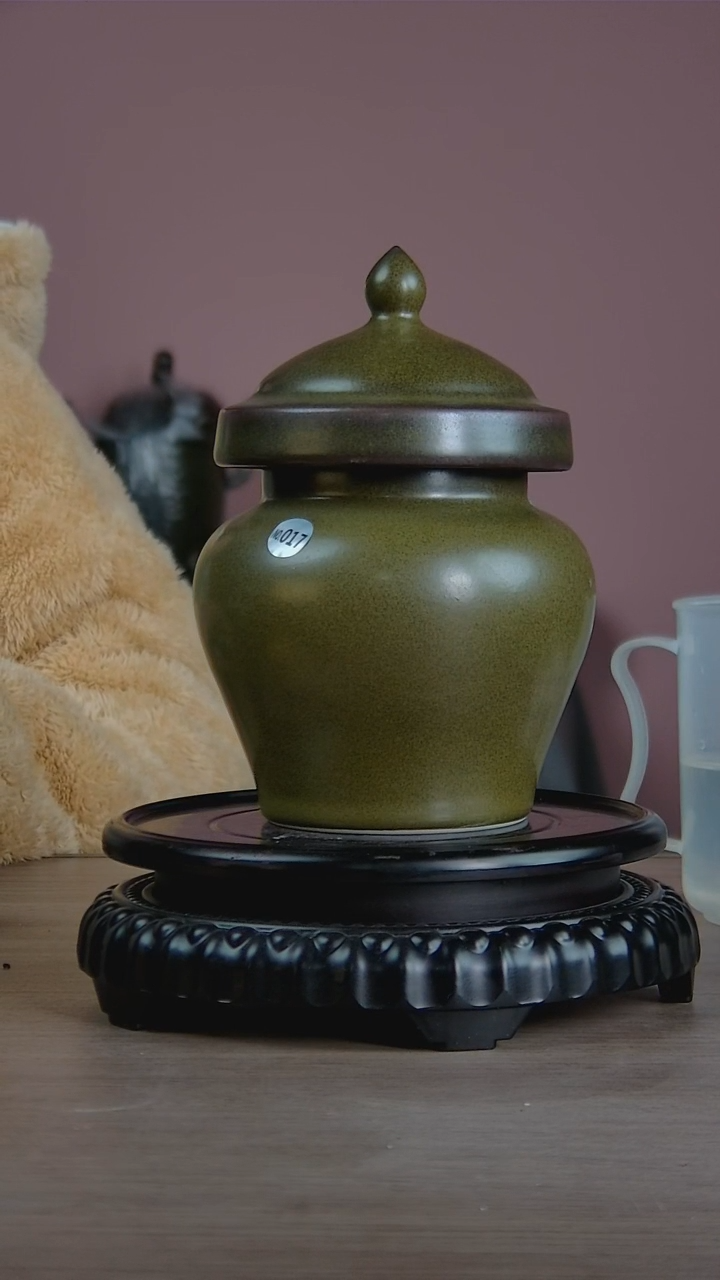 景韵堂仿清茶叶末釉