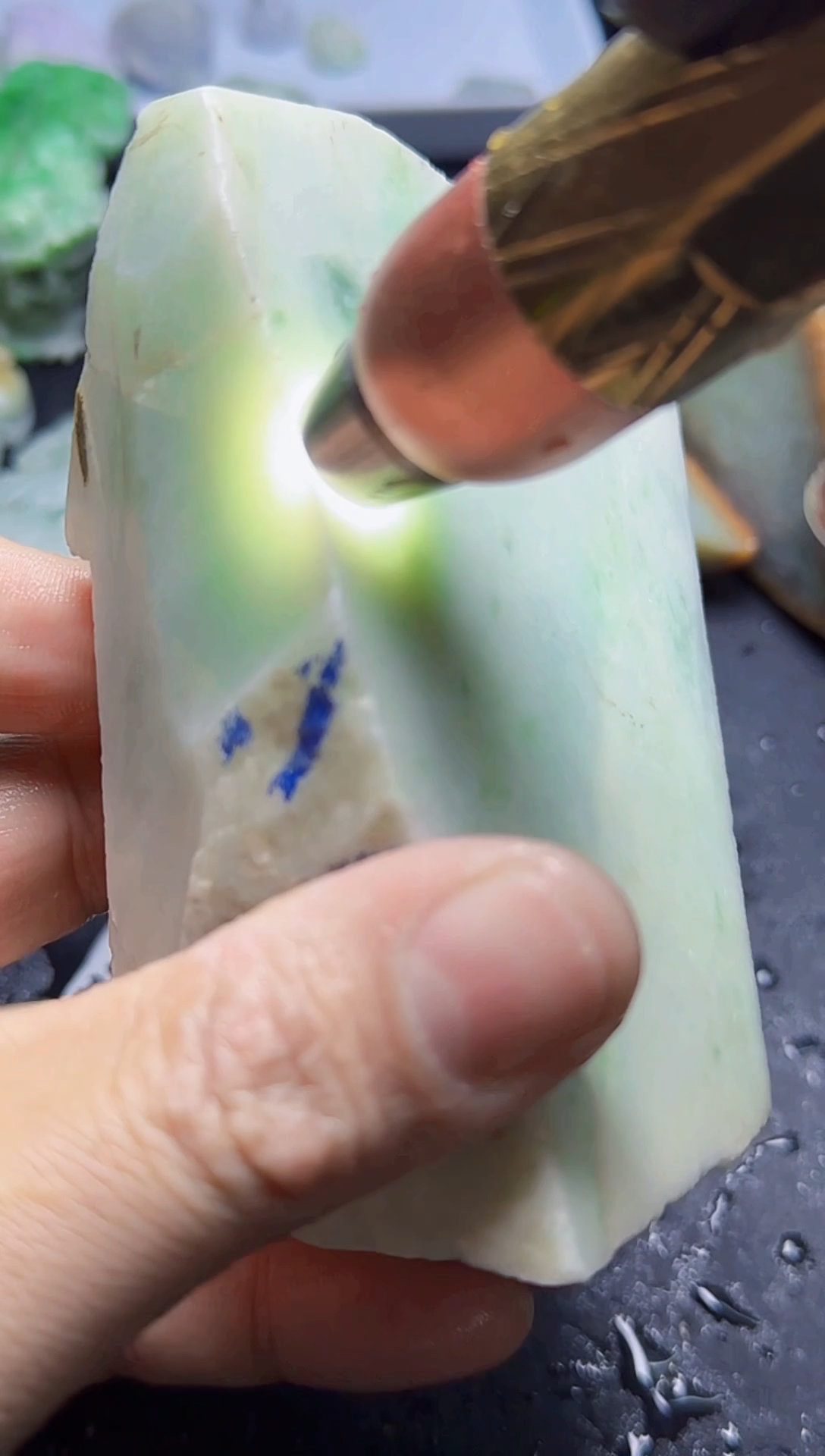 未镶嵌挂件翡翠129