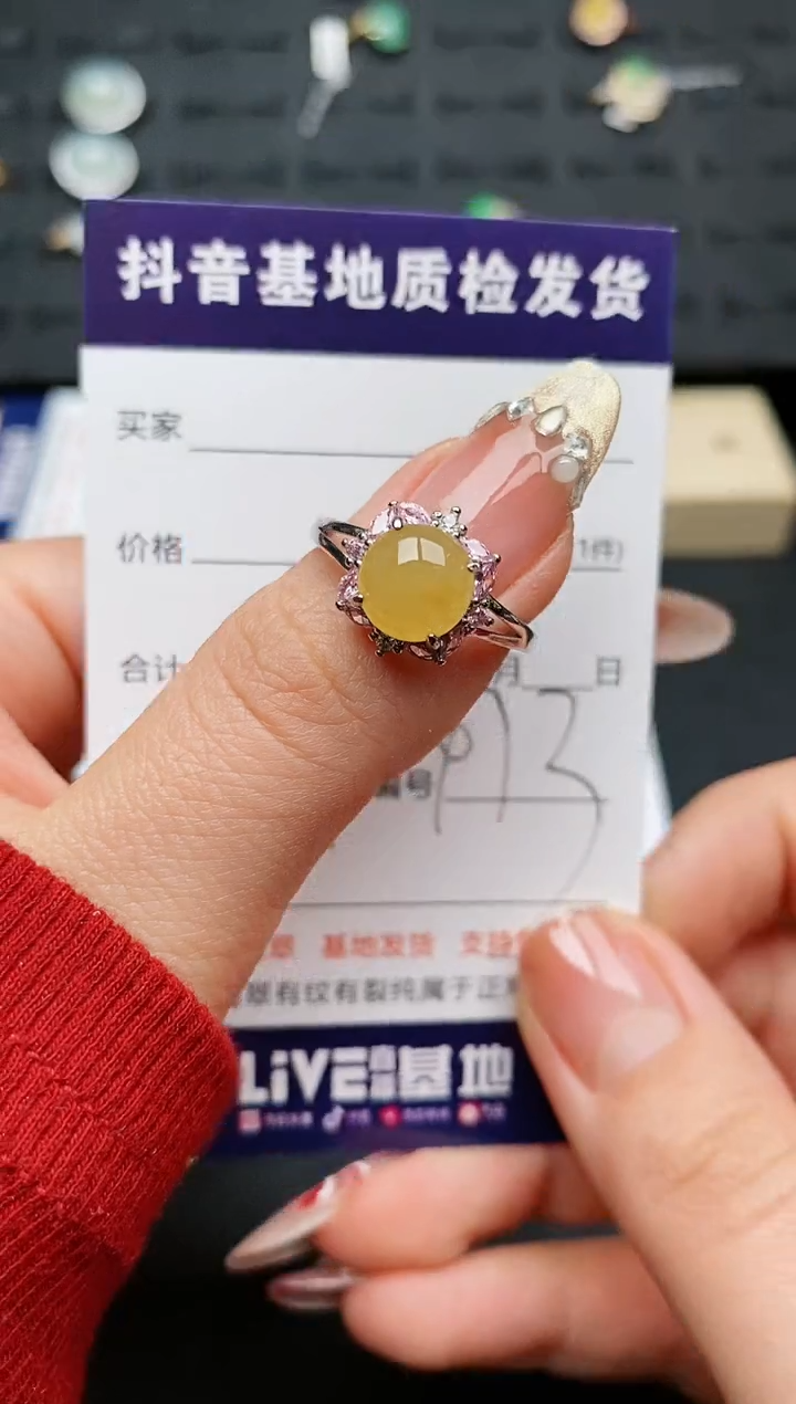 【闪购商品】翡翠戒指银S925镶嵌..........