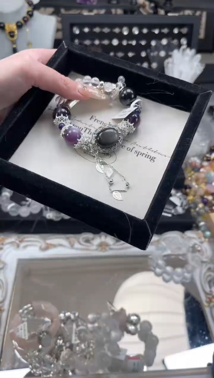 【闪购商品】水晶手链未镶嵌天然水晶 多样性发货