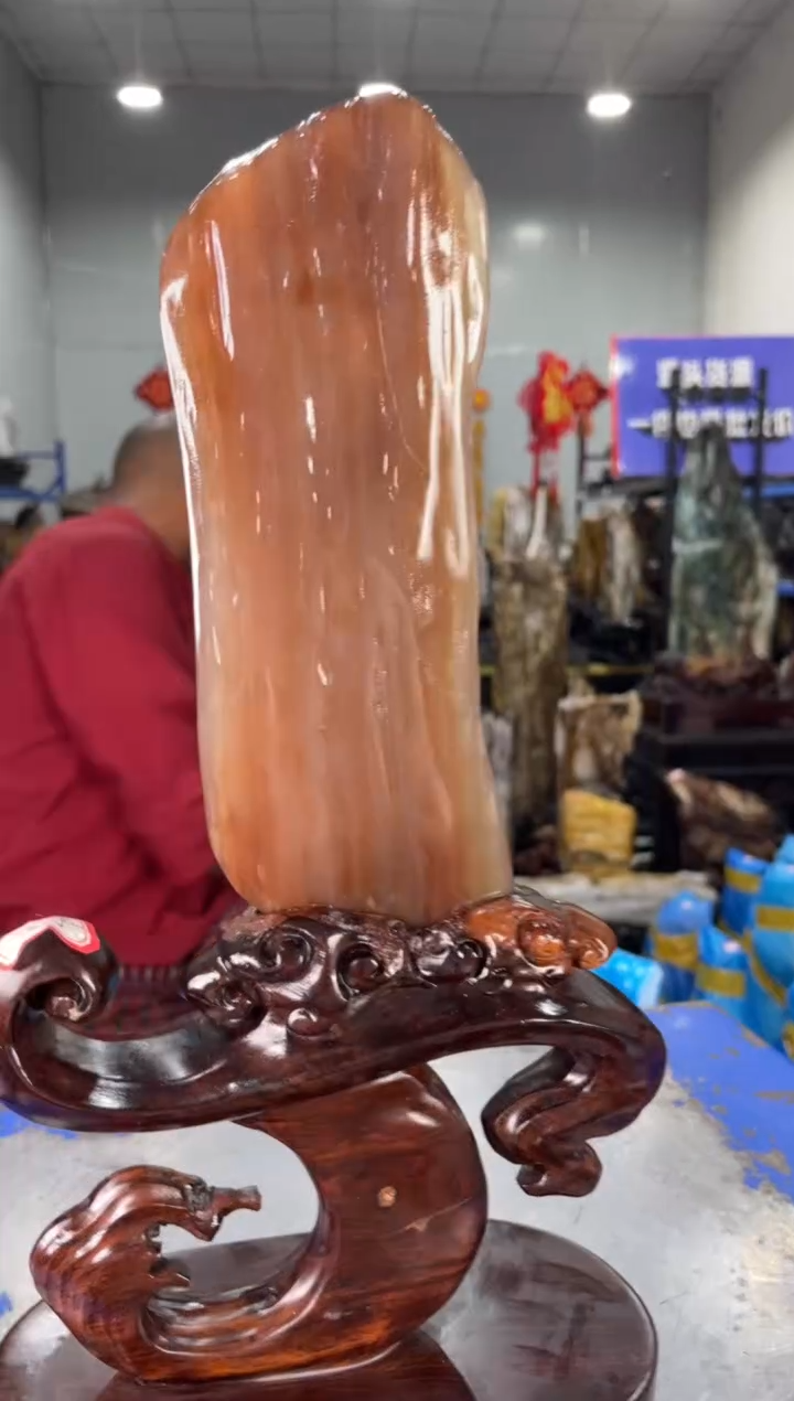 【闪购商品】硅化玉摆件未镶嵌97