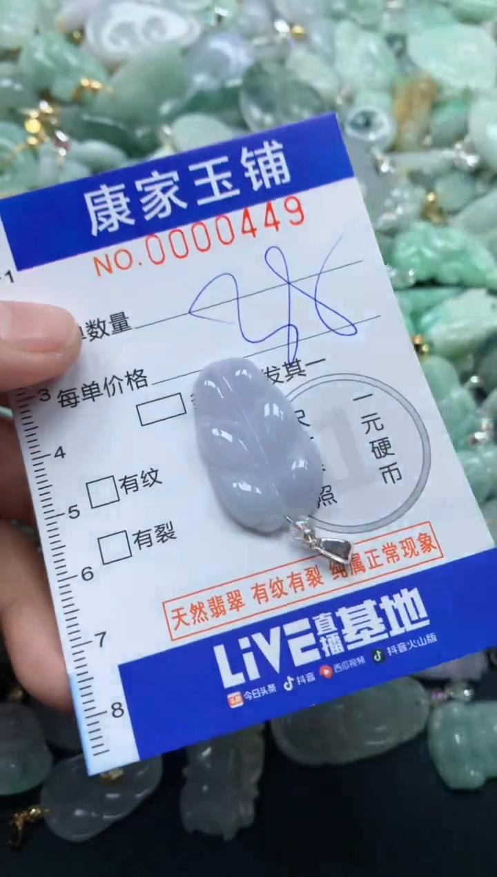 颈饰未镶嵌翡翠449