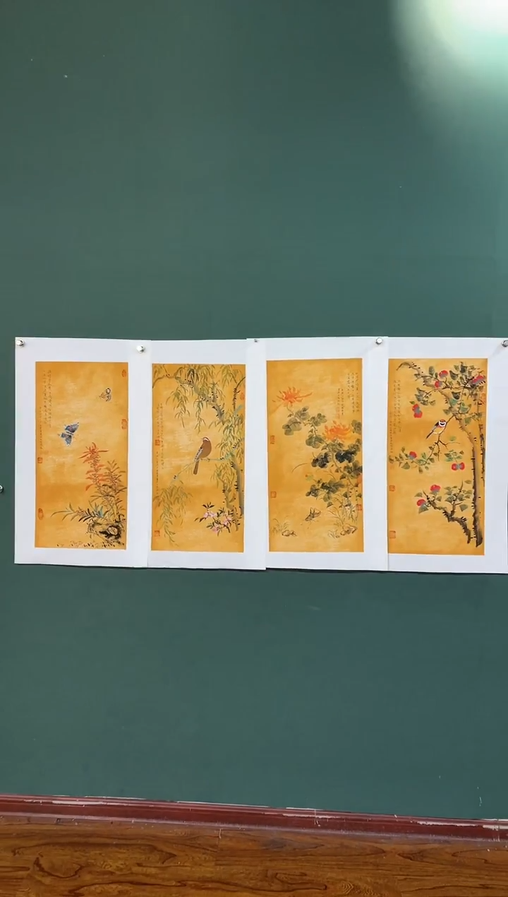 国画周建真老师绘画作品（带章）4-18