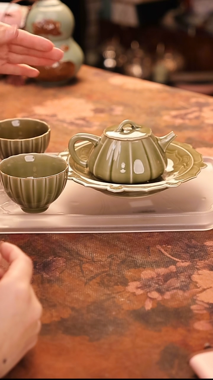 陶瓷茶具（无礼盒无茶盘）@@ZH064