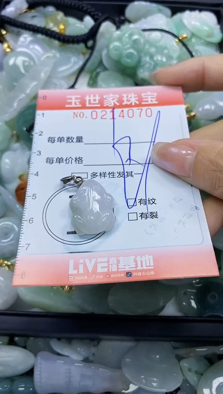 【闪购商品】翡翠未镶嵌颈饰闪购0214070