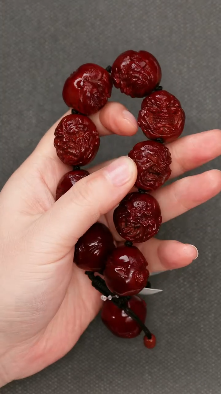 手串/手链橄榄核喜****子橄榄核手串