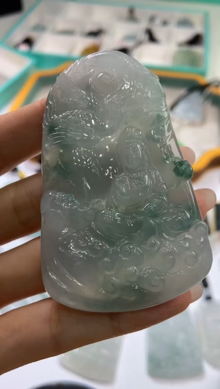 【闪购商品】翡翠挂件未镶嵌276665