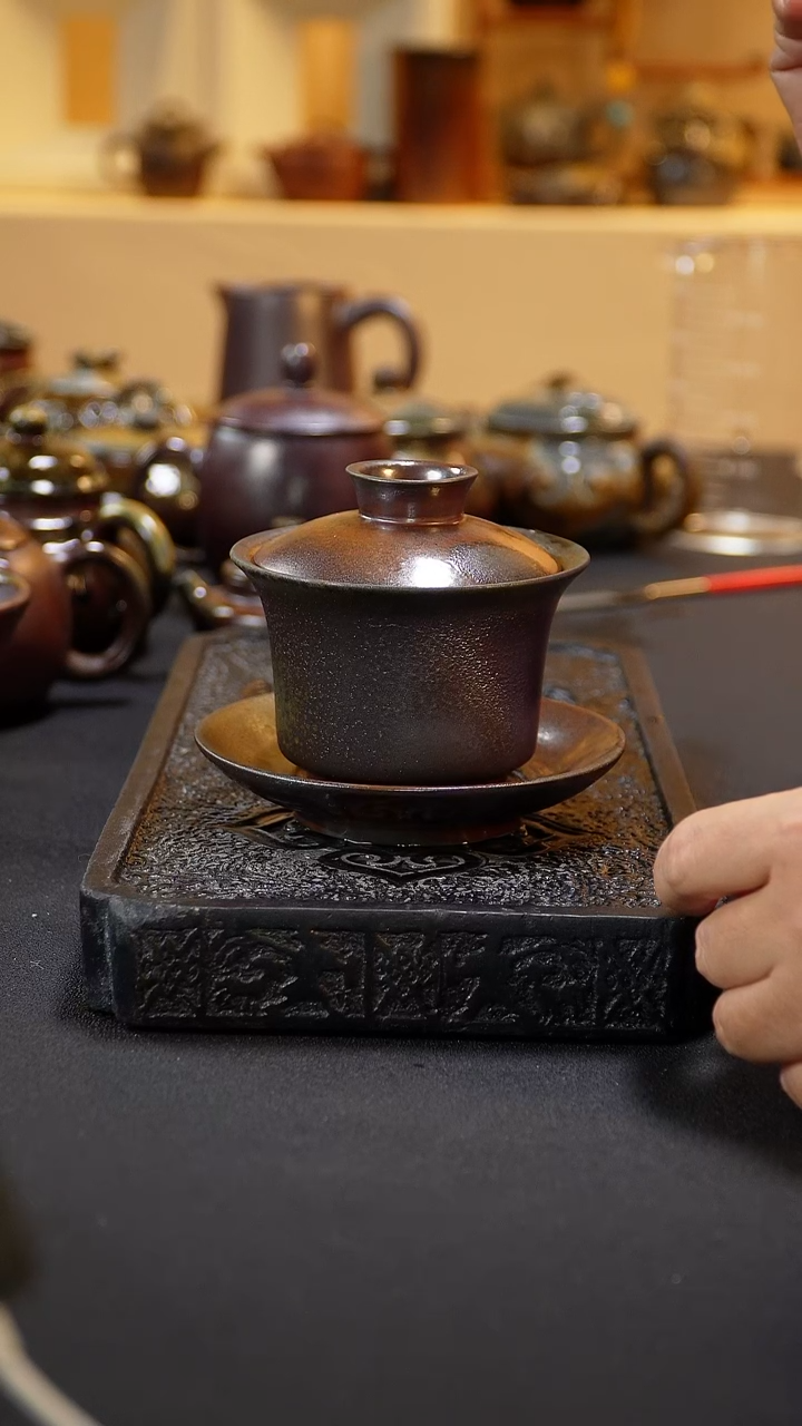 紫砂柴烧纯自然柴烧