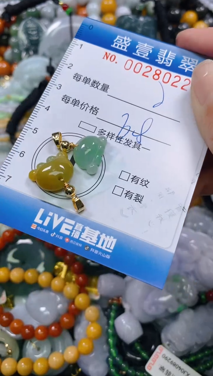颈饰未镶嵌翡翠闪购0028022