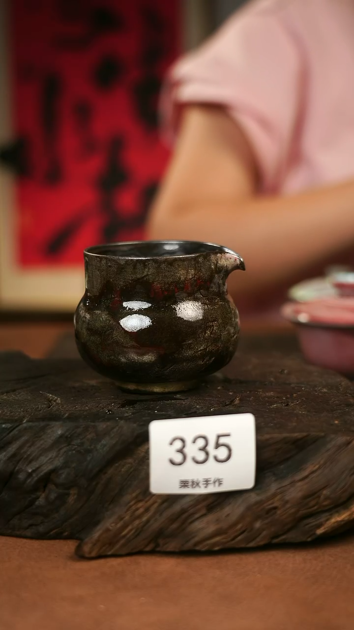 瓷片栗秋手工手作柴窑@335