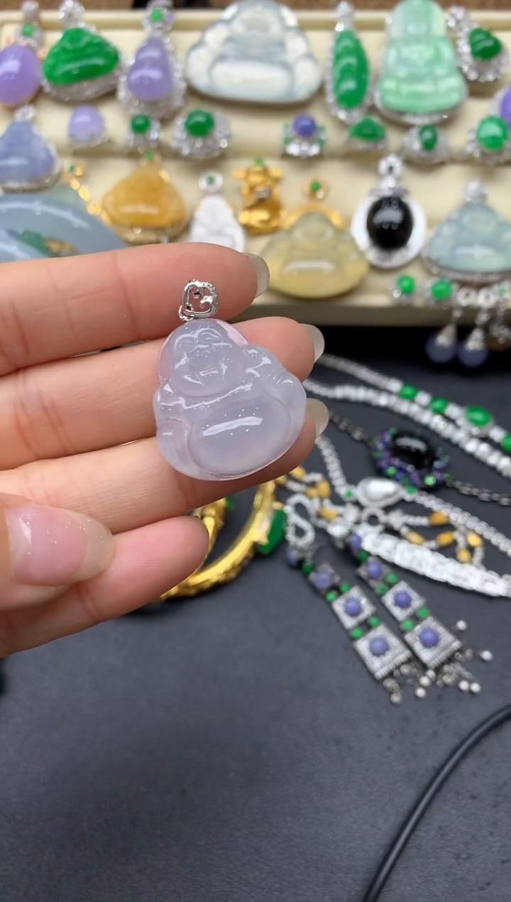 【闪购商品】翡翠颈饰18K金镶嵌251-中国好珍宝