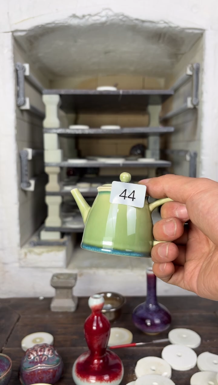 【闪购商品】摆件钧瓷窑变精品茶器