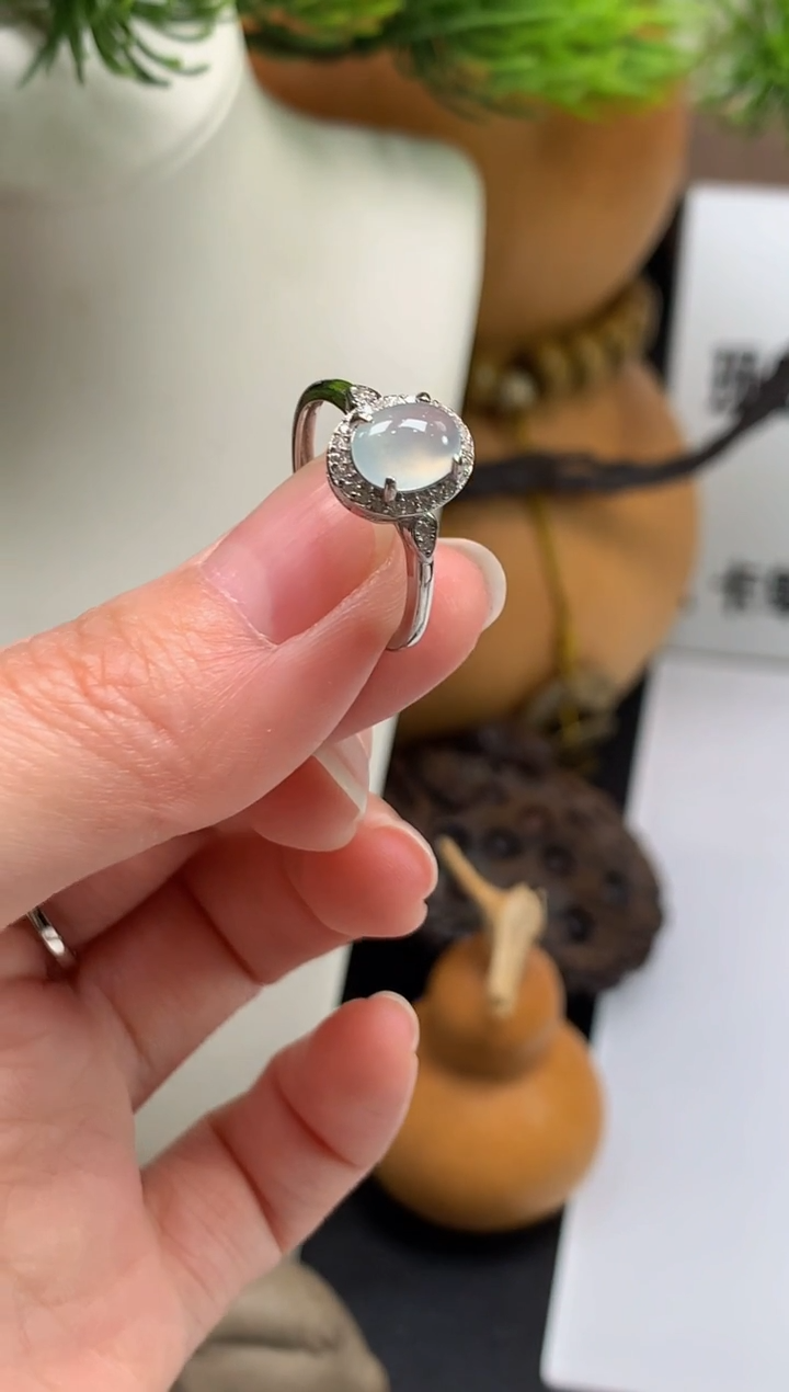 未镶嵌戒指翡翠咩**主---122734