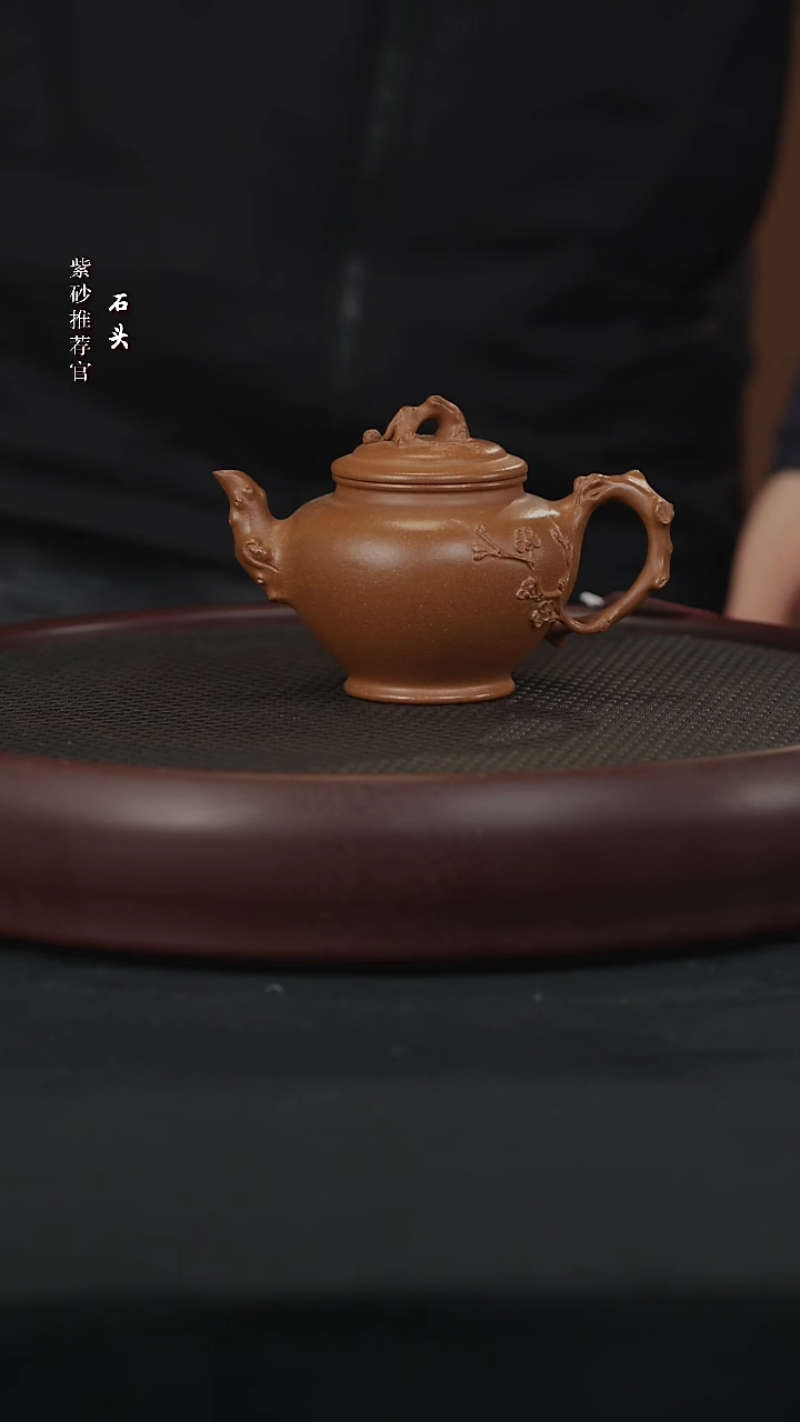 【闪购商品】紫砂茶壶石SD176范勤君报春降坡泥220cc