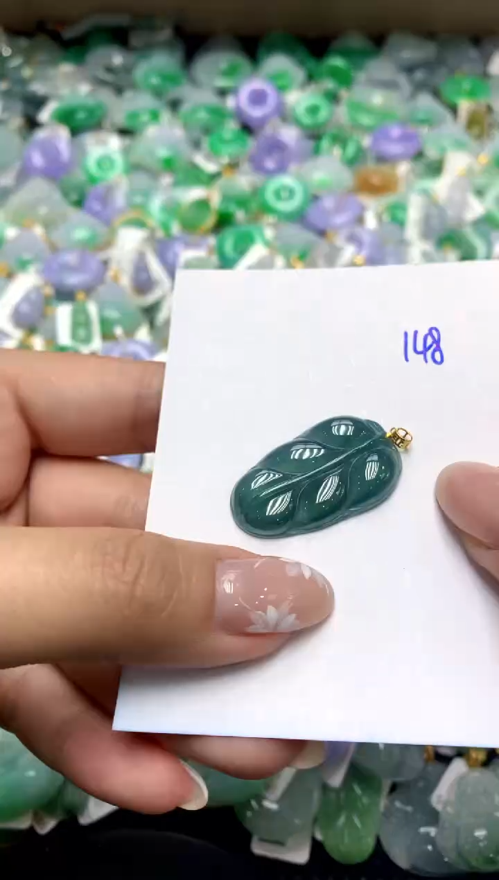 【闪购商品】翡翠颈饰18K金镶嵌111111111111111111