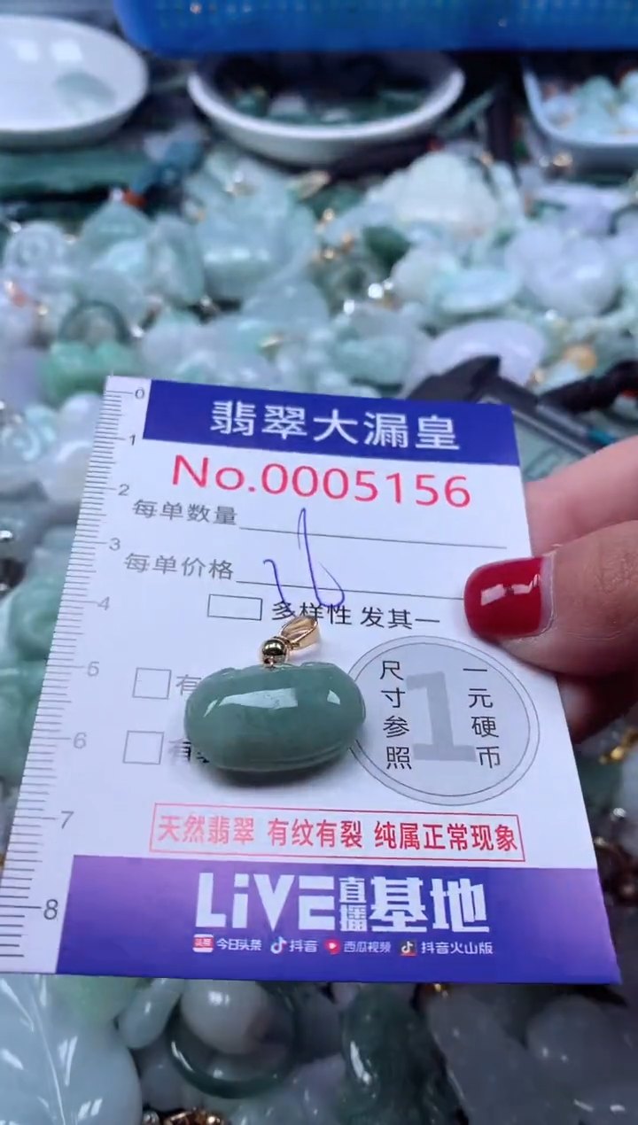 颈饰未镶嵌翡翠5156