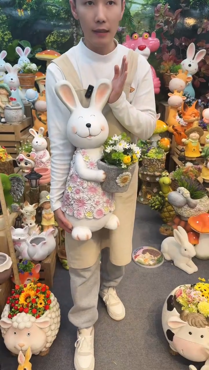 户外花园庭院花盆&00&