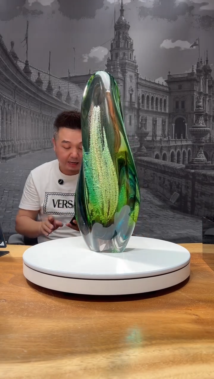 茶宠巴比特美学 月虹 绿色 中号