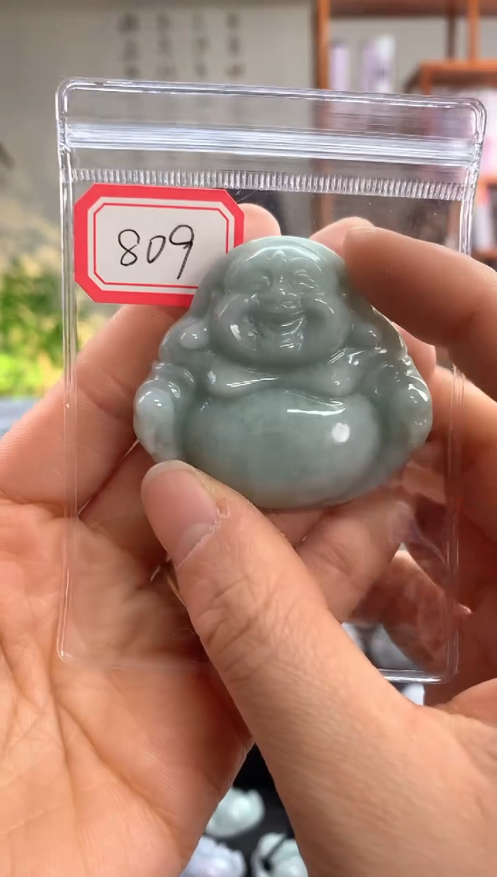 【闪购商品】翡翠颈饰未镶嵌佛公809