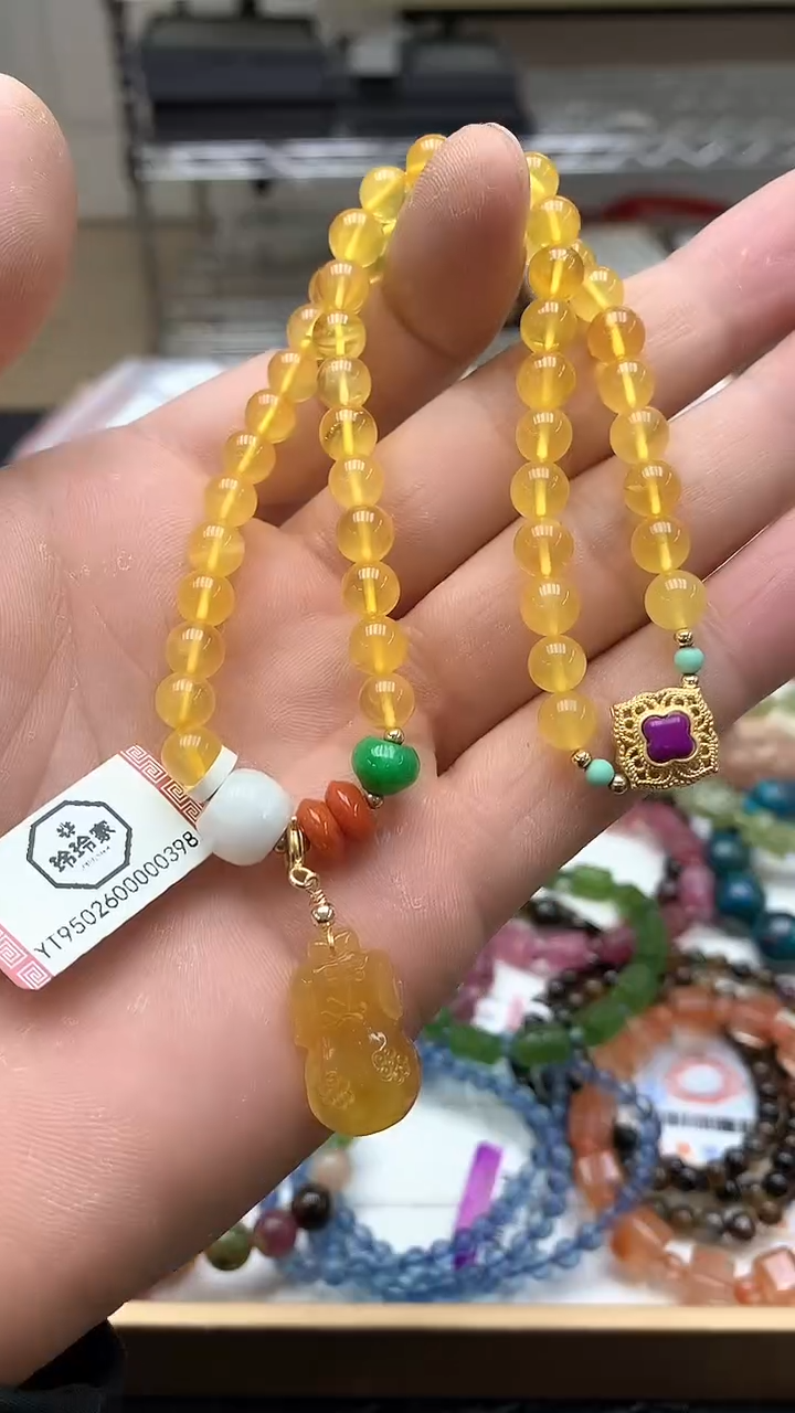 【闪购商品】蜜蜡手链未镶嵌手链54