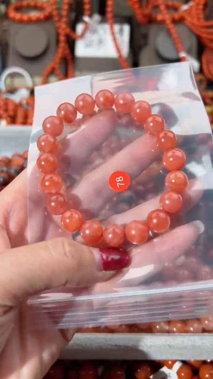 【闪购商品】南红玛瑙手串未镶嵌10+