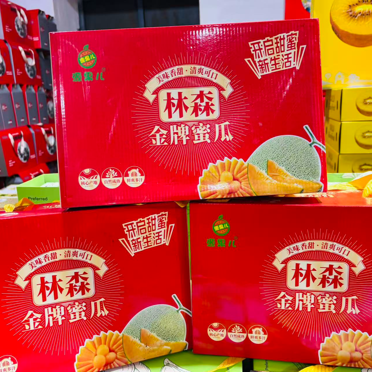 【礼盒装】林森高端哈密瓜2颗装