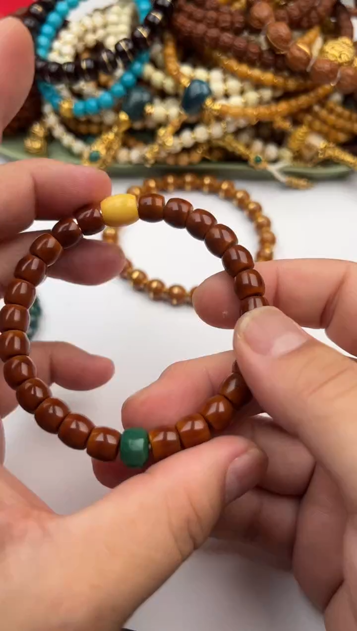 手串橄榄核核尖手串