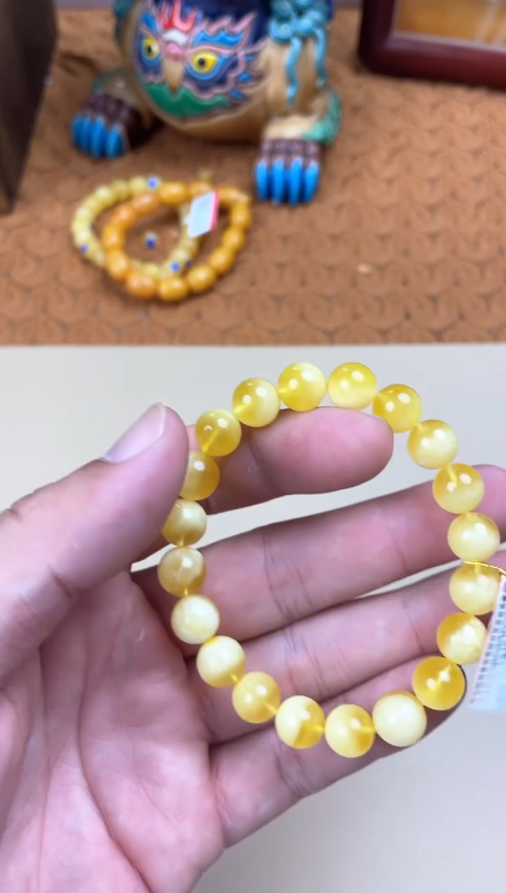 裸石蜜蜡未镶嵌WML8133瑕疵发一件