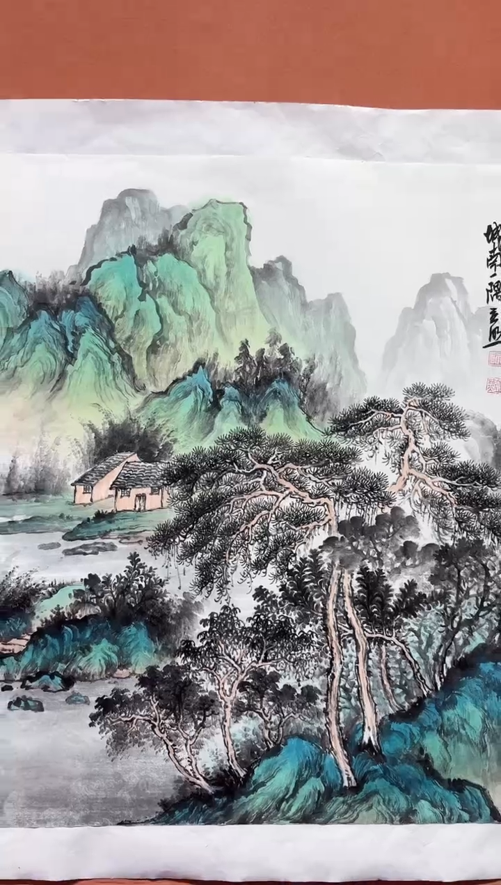 国画师立照老师国画作品