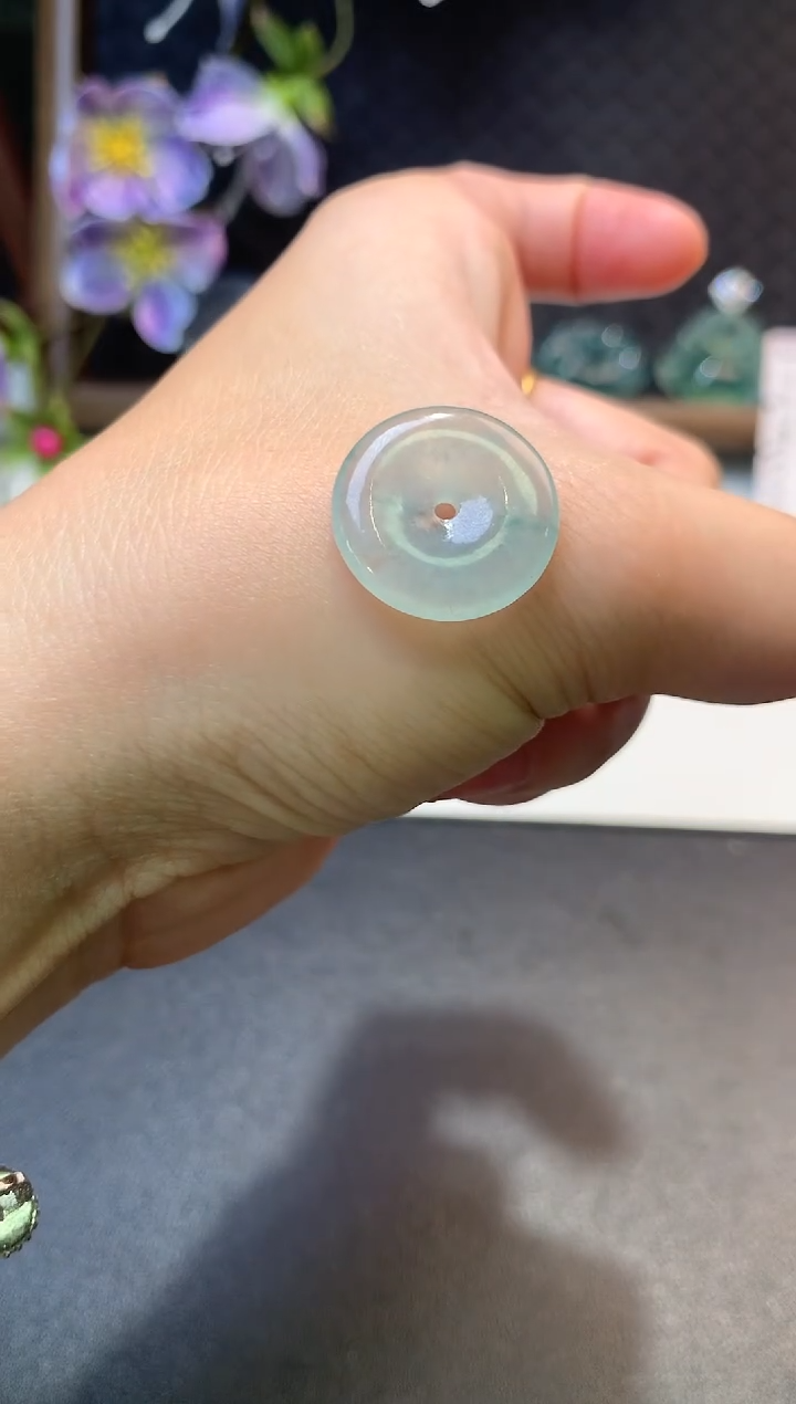 未镶嵌定制翡翠毛货18*3.5