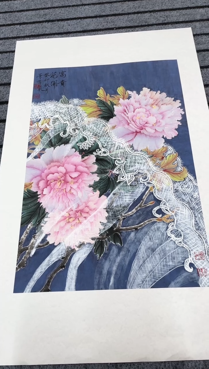 精品国画花鸟作品