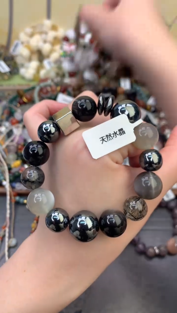 未镶嵌黑曜岩手饰155