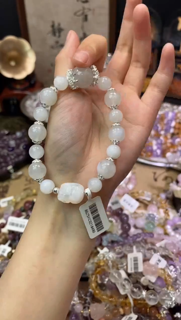 【闪购商品】月光石手链未镶嵌362手串