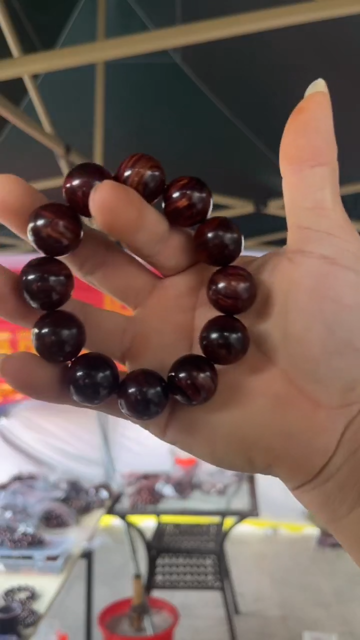 黄花梨/降香黄檀我***帅海南黄花梨 2.0霸王岭  手串  （  388）