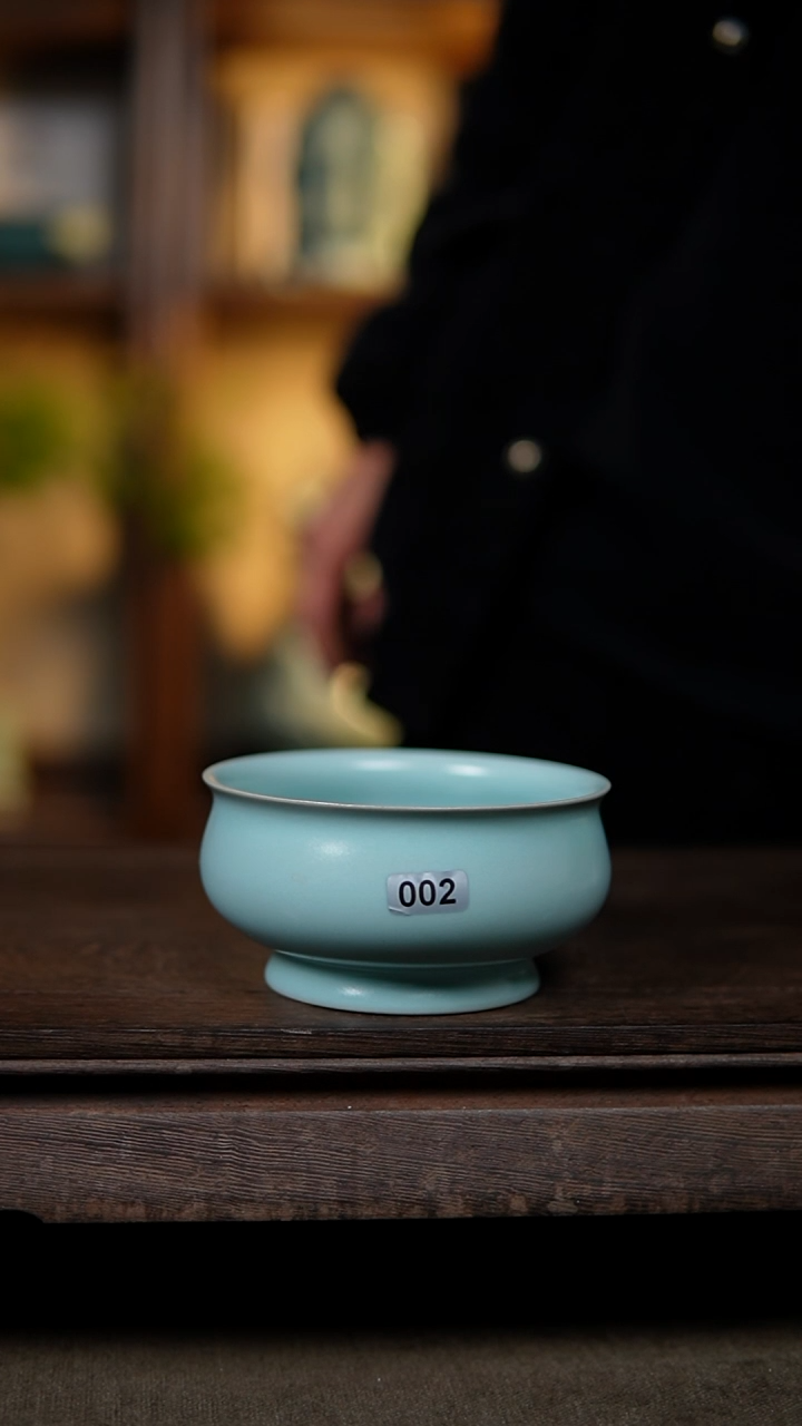 【闪购商品】杯仿古宋臻釉纯手工高炉式002