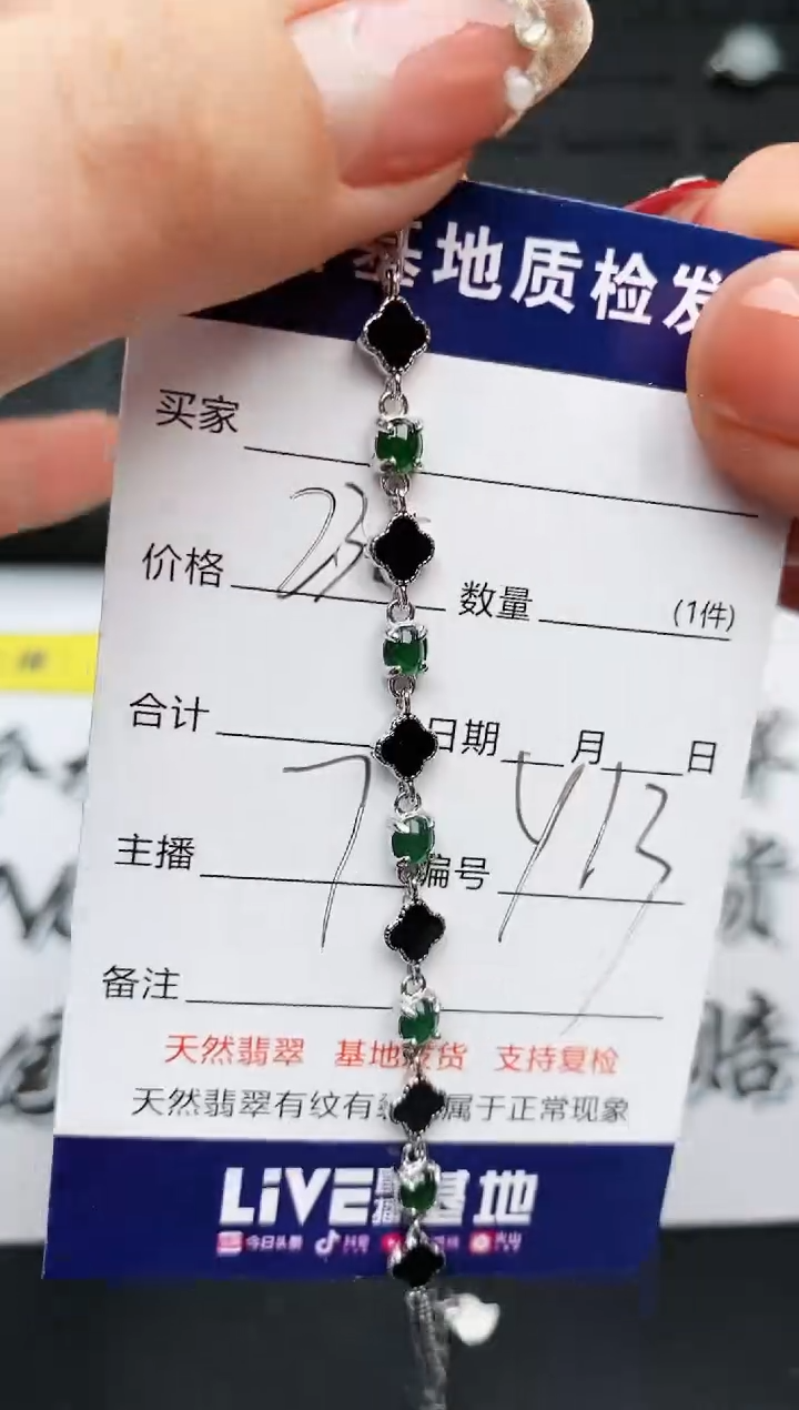 【闪购商品】翡翠颈饰银S925镶嵌.........
