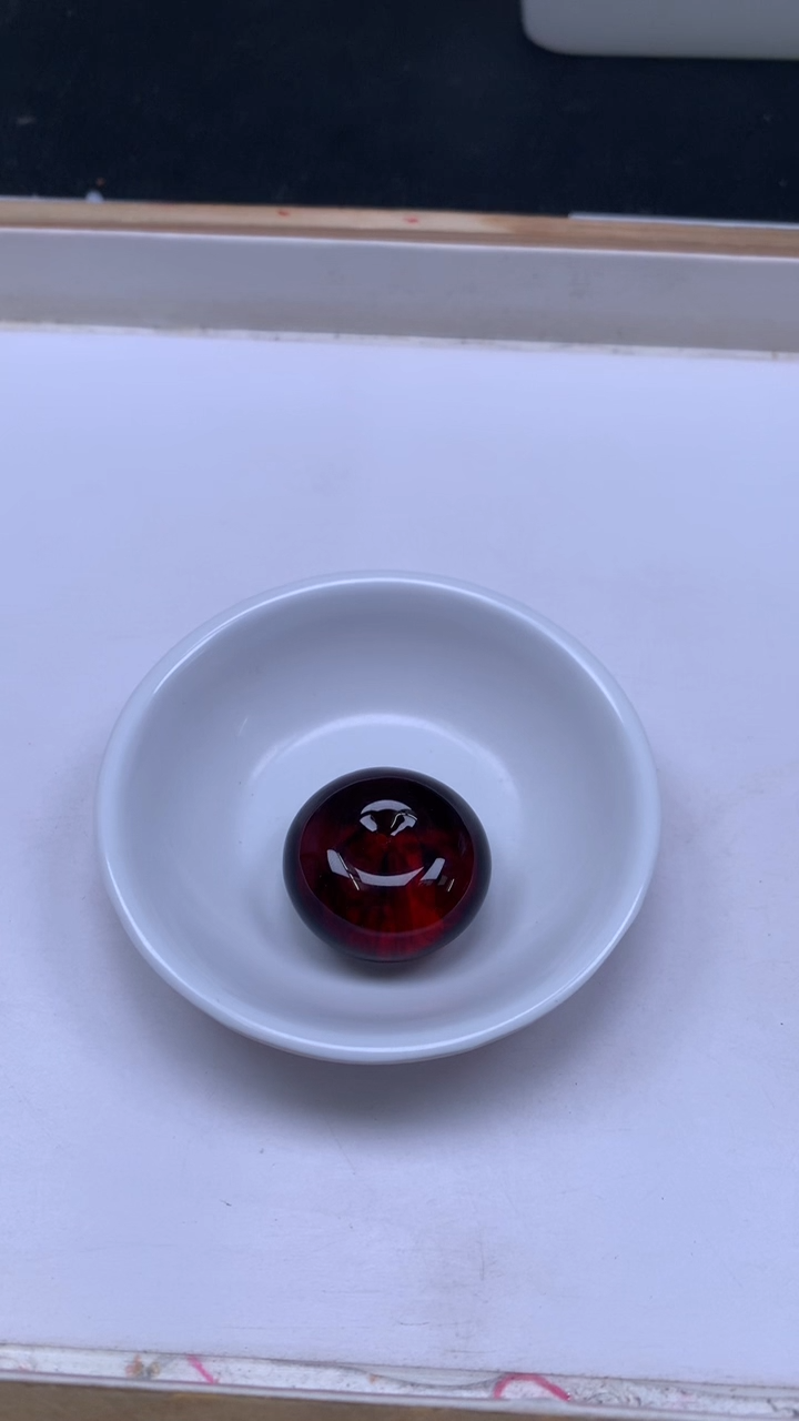 裸石血珀未镶嵌M905 血 珀 平安扣18*33mm1颗8元