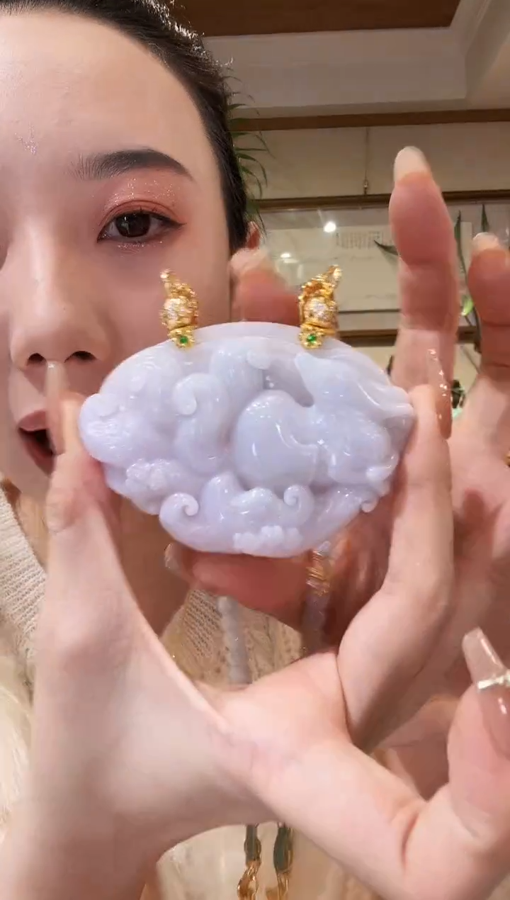 【闪购商品】翡翠颈饰未镶嵌国风