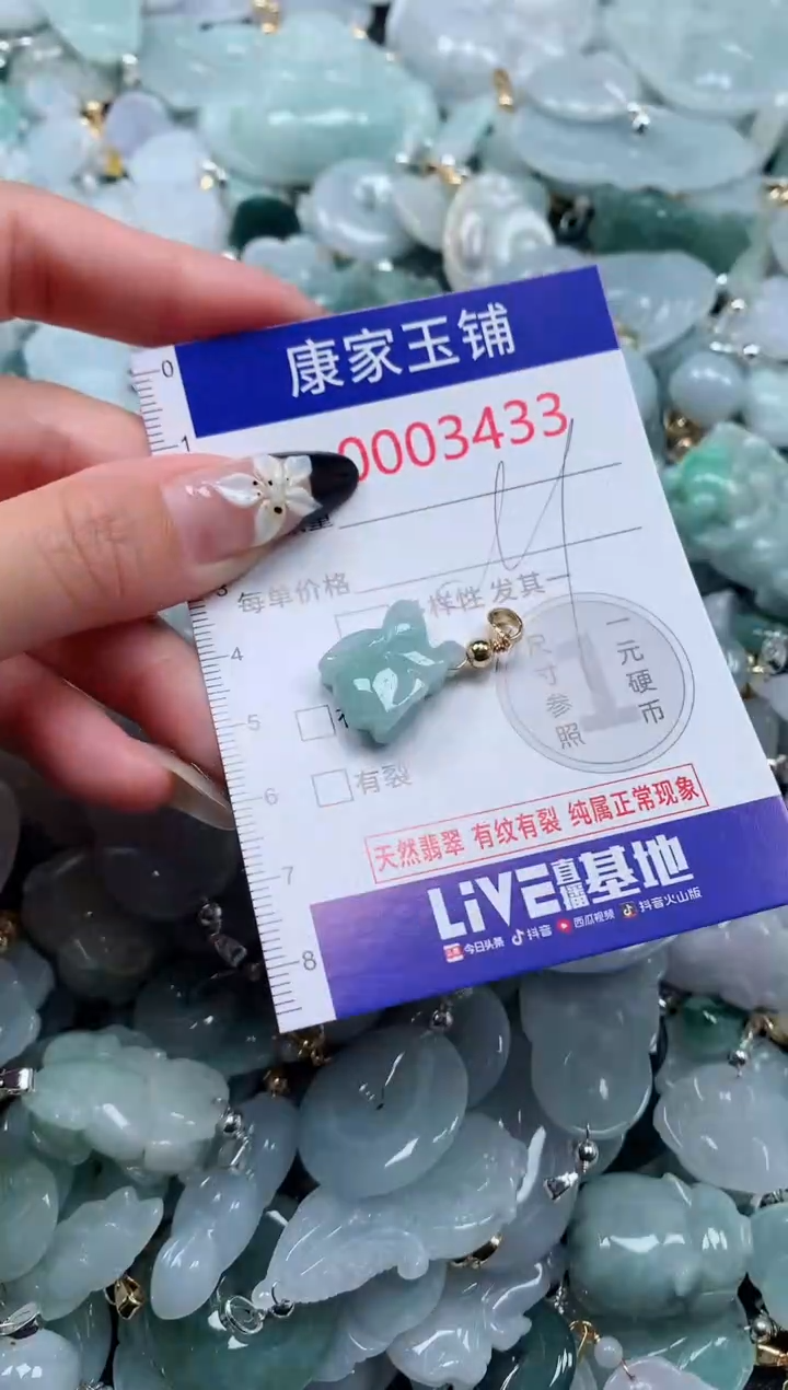 颈饰未镶嵌翡翠3433