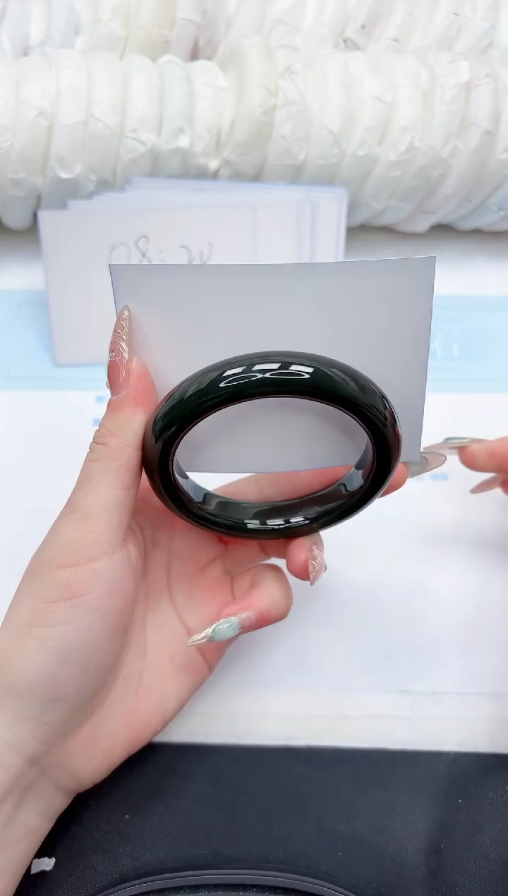 和田玉手镯未镶嵌317-62