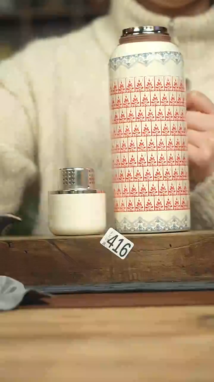 设计师手作款 保温瓶 