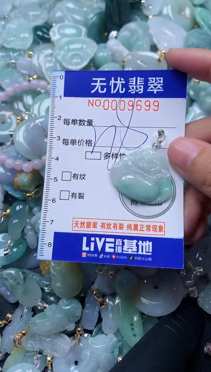 颈饰未镶嵌翡翠9699