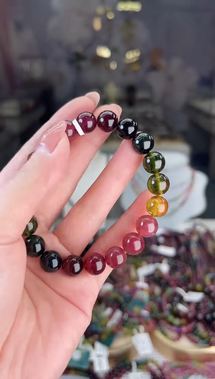 【闪购商品】碧玺/未镶嵌9mm+碧玺单圈多样性发货