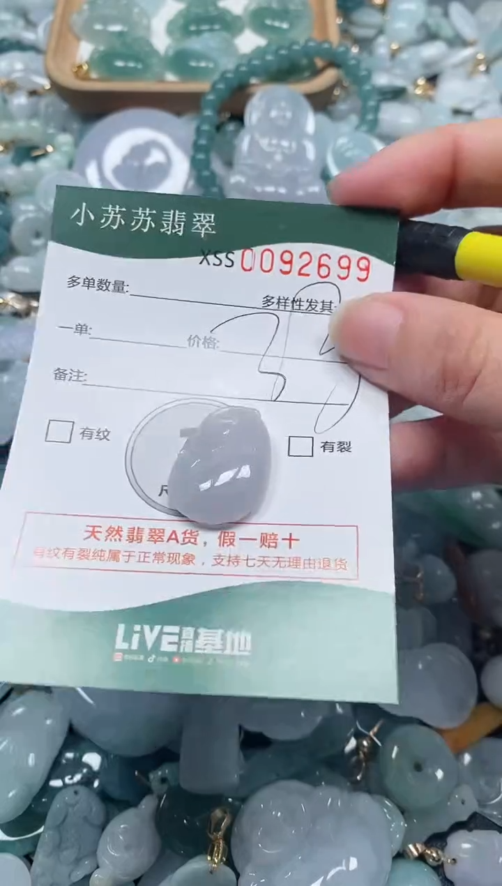 【闪购商品】翡翠颈饰未镶嵌闪购商品0092699