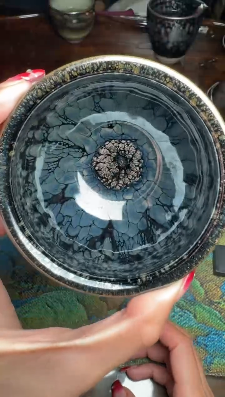 【闪购商品】茶盏阙梅娇黑牡丹6