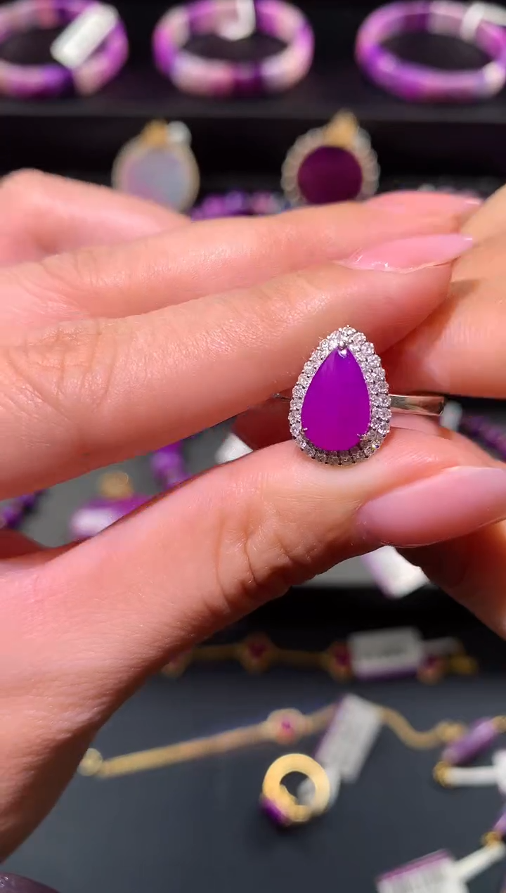 【闪购商品】苏纪石（舒俱来）.18K金镶嵌舒俱来戒指