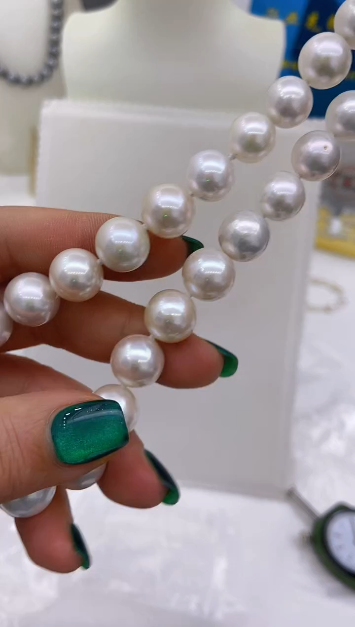 【闪购商品】淡水珍珠项链未镶嵌123 10-14mm