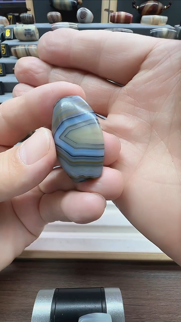 未镶嵌颈饰玛瑙/玉髓天***1玛瑙42*28*15