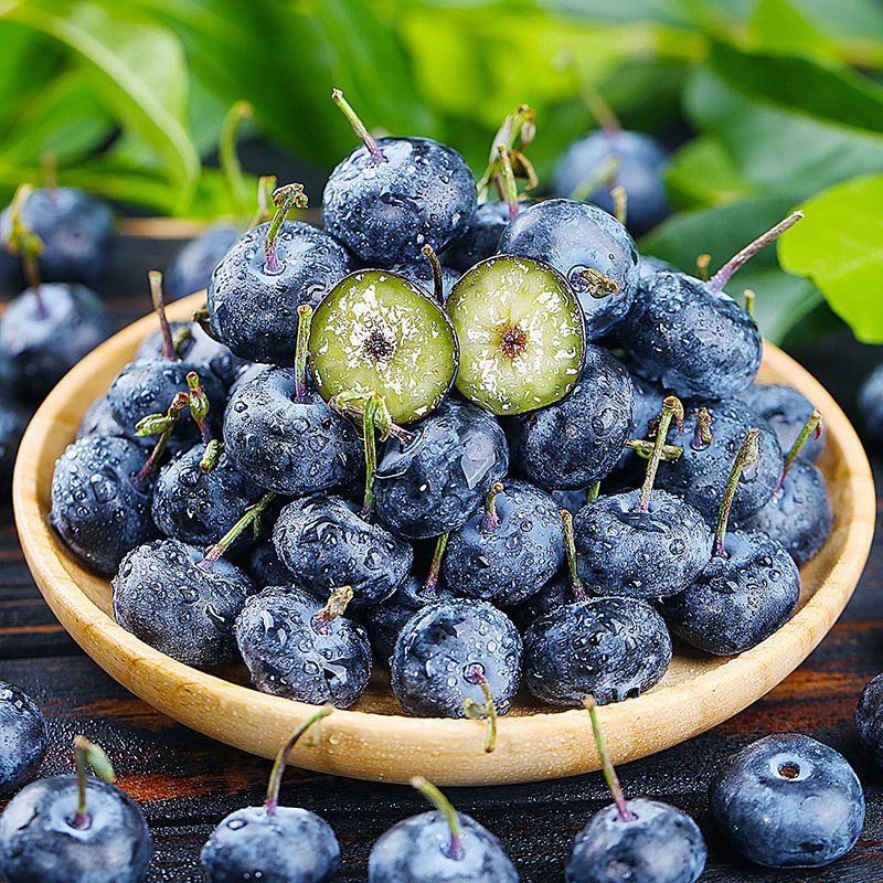 【中果】露天蓝莓15mm-18mm现摘现发无添加放心吃